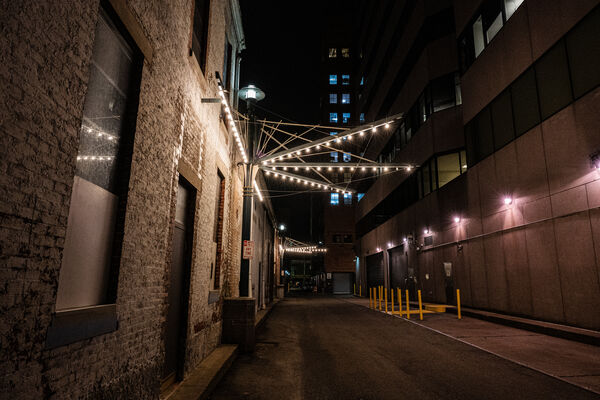 Nice Lights for an Alleyway