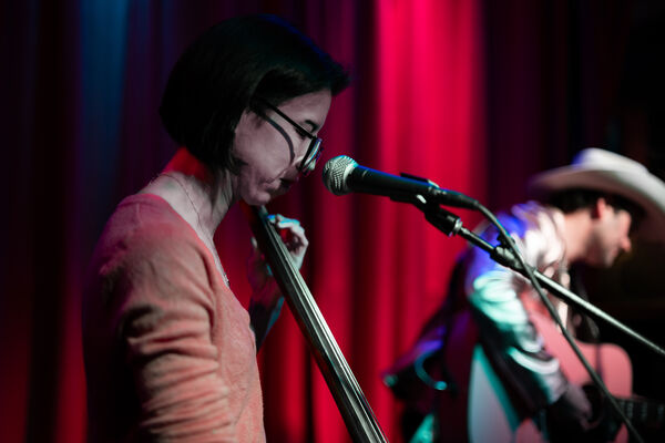 Sarah, Performing with Mark