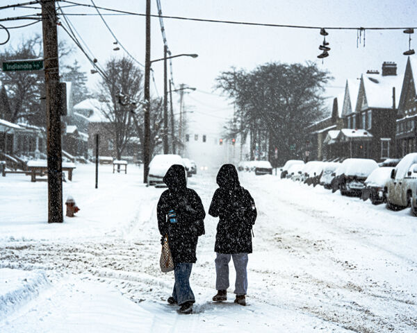 Snowstorm, Columbus
