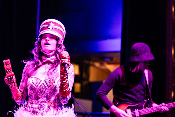 The Majorette & the Bassist