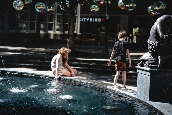 Through The Mist of the Fountain